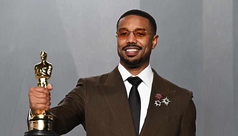 Oscar-Preisträger Michael B. Jordan freute sich mit Anker-Bart. (Archivbild) Oscar-Preisträger Michael B. Jordan freute sich mit Anker-Bart. (Archivbild)