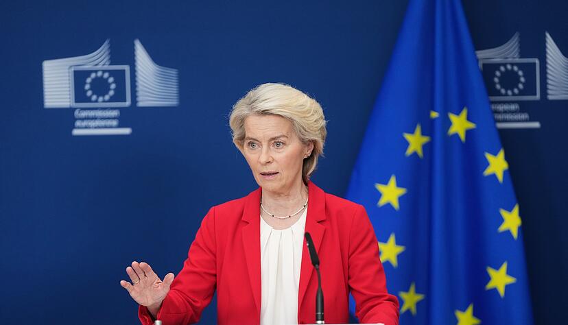 EU-Kommissionspräsidentin Ursula von der Leyen hatte X zuletzt deutlich kritisiert und auch mit Sanktionen gedroht. (Archivbild) EU-Kommissionspräsidentin Ursula von der Leyen hatte X zuletzt deutlich kritisiert und auch mit Sanktionen gedroht. (Archivbild)