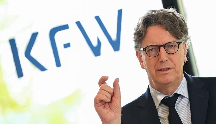 KfW-Vorstandschef Stefan Wintels kann starke F&ouml;rderzahlen f&uuml;r 2025 vorweisen. (Archivbild)