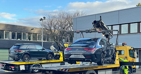 Die Polizei hat in Heilbronn zwei Autos aus der Raser- und Poserszene beschlagnahmt.