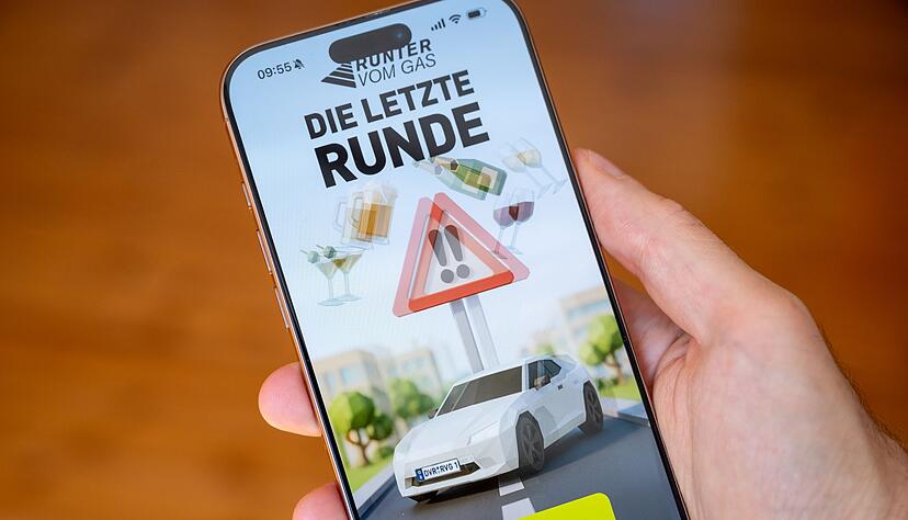 Der Deutsche Verkehrssicherheitsrat bietet das als Web-App konzipierte Game &laquo;Die letzte Runde&raquo; kostenlos an.