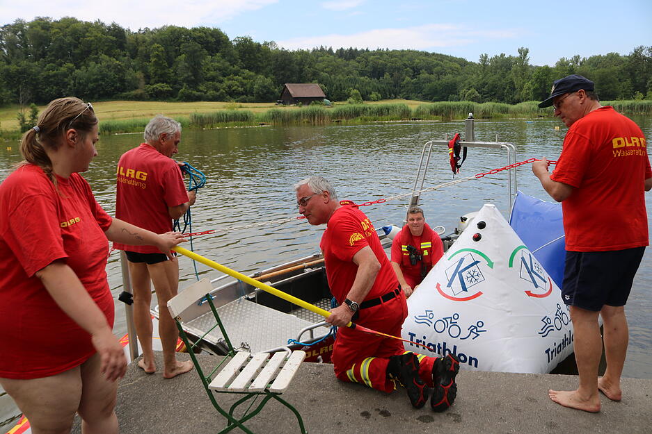 Kratschmayer-Triathlon in Waldenburg: 191 Einzelstarter und 44 Staffeln nehmen beim Sport-Event teil