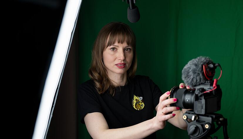 Tina Goldschmidt ist unter @schnappatmig auf Instagram und TikTok bekannt.