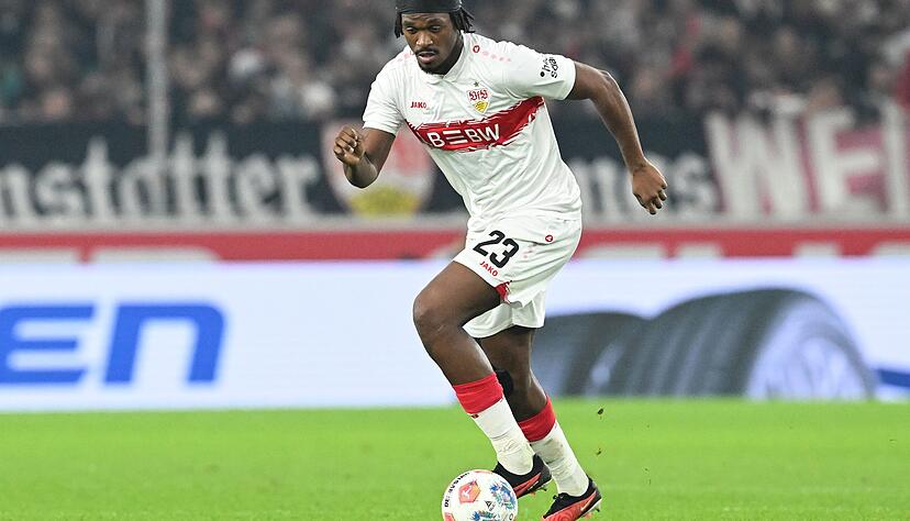 Er ist der Boss des VfB Stuttgart auf dem Rasen: Dan-Axel Zagadou.