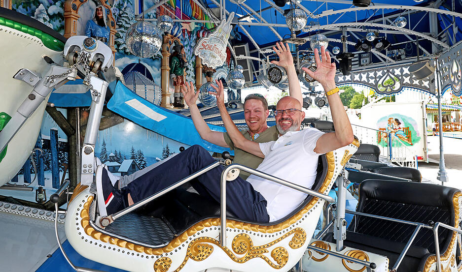 Bunt geschmückte Straßen und Stände – Bad Wimpfen verwandelt sich zum 1060. Talmarkt wieder in eine farbenfrohe Festmeile.