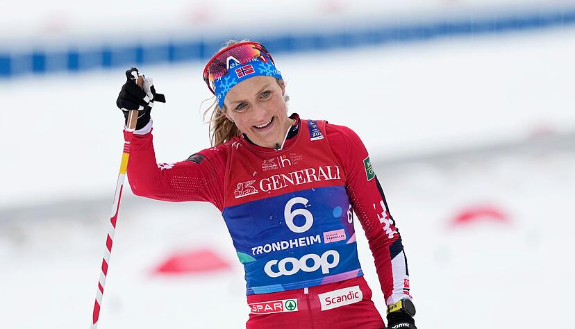 Mutterfreuden statt Comeback: Die norwegische Ski-Langläuferin Therese Johaug ist wieder schwanger. (Archivbild) Mutterfreuden statt Comeback: Die norwegische Ski-Langläuferin Therese Johaug ist wieder schwanger. (Archivbild)