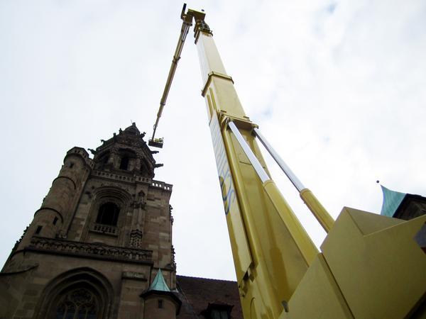 Hubsteiger am Kiliansturm | 16.05.