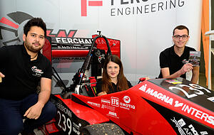 Auch im nächsten Jahr will das Heilbronner Hochschulteam HHN Racing wieder angreifen. Auch im nächsten Jahr will das Heilbronner Hochschulteam HHN Racing wieder angreifen.