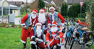 Die Two Stroke Proles sind bereit f&uuml;r die Weihnachtstour 2025. Wo sie Stopp machen und Geschenke verteilen.