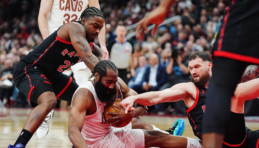 James Harden und die Cavaliers gingen in Toronto zu Boden.