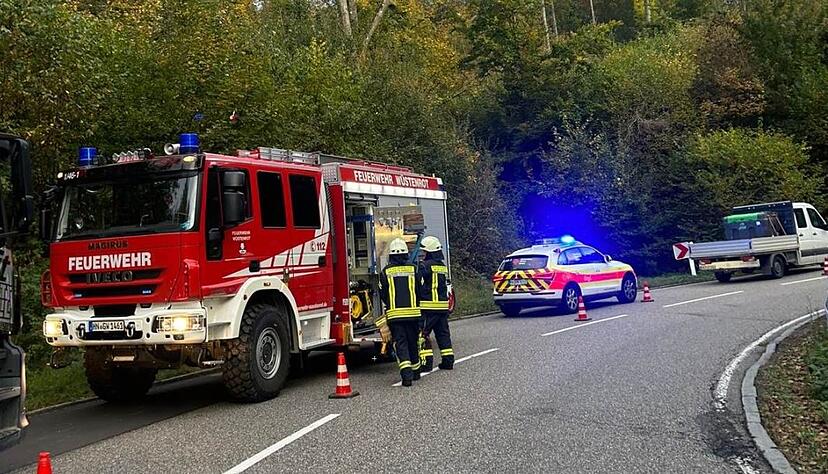 Die B39 bei Löwenstein ist am Donnerstag über mehrere Stunden voll gesperrt. Die B39 bei Löwenstein ist am Donnerstag über mehrere Stunden voll gesperrt.