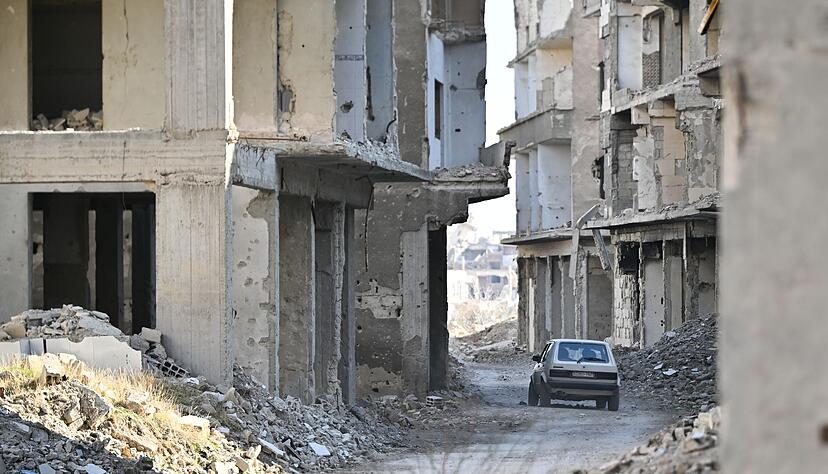 &Uuml;ber Jahre war das Viertel Dschubar in Damaskus Sperrgebiet. Die letzten Bewohner wurden umgesiedelt.