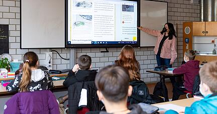 Damit es so viel Präsenzunterricht wie möglich gibt (wie hier an der Otto-Klenert-Schule in Bad Friedrichshall), werden Kinder regelmäßig getestet.
Foto: Archiv/Berger