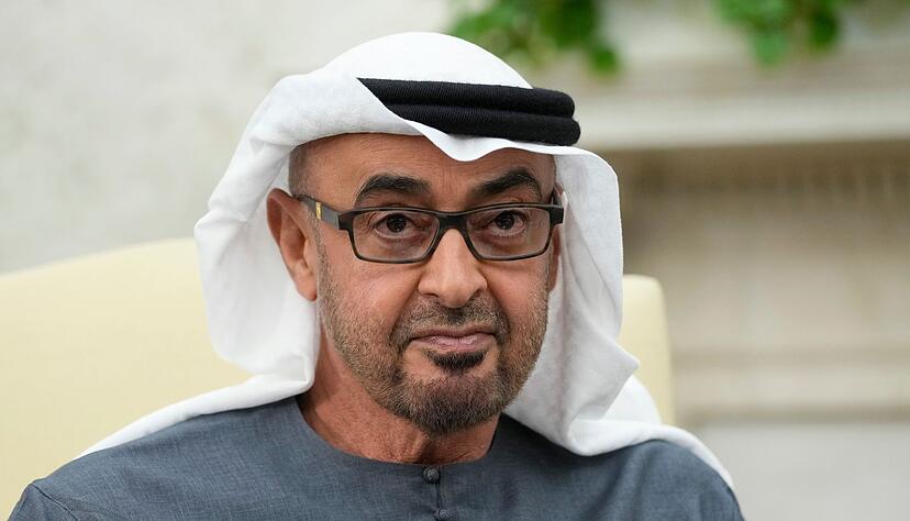 Der emiratische Pr&auml;sident gibt sich stark angesichts von Irans Angriffen. (Archivbild)