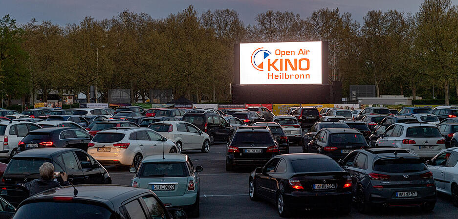 Autokino auf der Theresienwiese Heilbronn