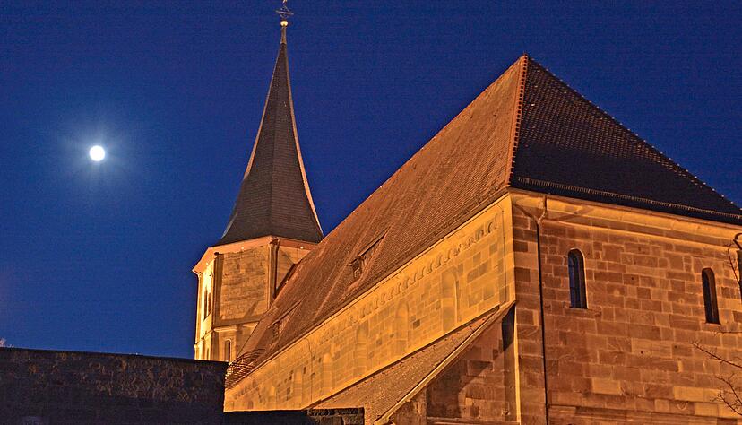 Die Johanneskirche bei Nacht. Das ist eine der vielen Aufnahmen, die Michael Harmsen regelm&auml;&szlig;ig ins B&uuml;rgerportal einstellt.
Foto: privat