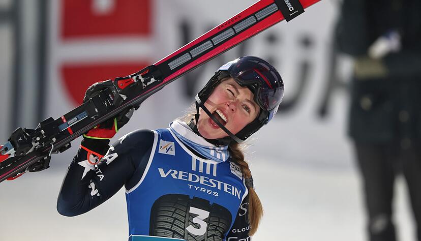 Seriensiegerin Mikaela Shiffrin fuhr in einer eigenen Liga. Seriensiegerin Mikaela Shiffrin fuhr in einer eigenen Liga.