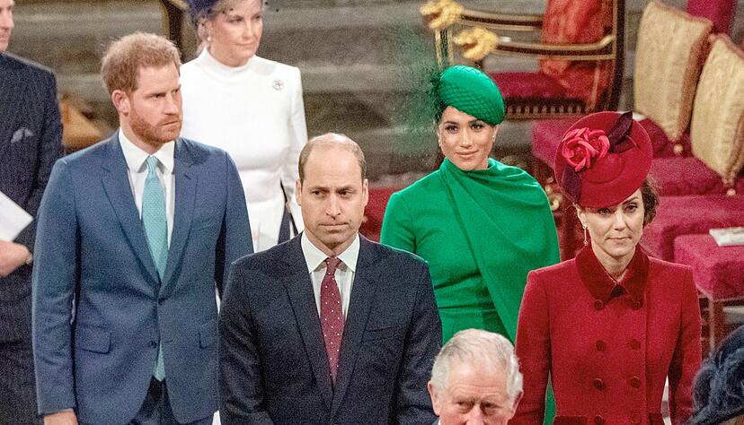 Das Verhältnis von Prinz Harry und seiner Frau Meghan zum Rest der Königsfamilie gilt als zerrüttet. (Archivbild) Das Verhältnis von Prinz Harry und seiner Frau Meghan zum Rest der Königsfamilie gilt als zerrüttet. (Archivbild)