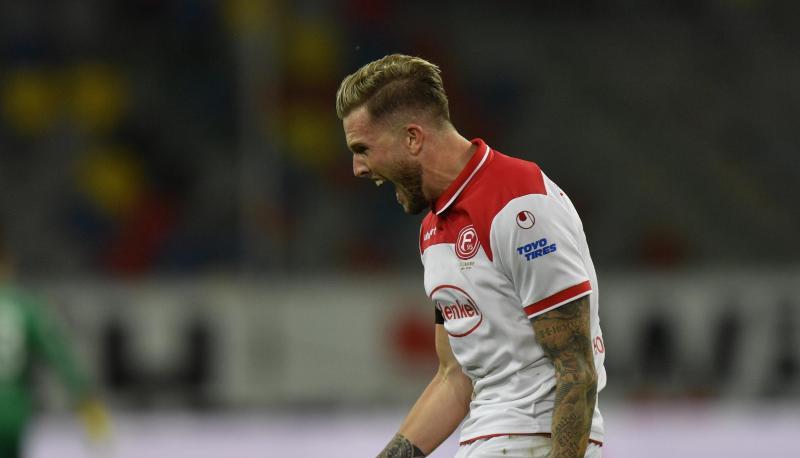 Musste sich in h&auml;usliche Quarant&auml;ne begeben: Andre Hoffman von Fortuna D&uuml;sseldorf.