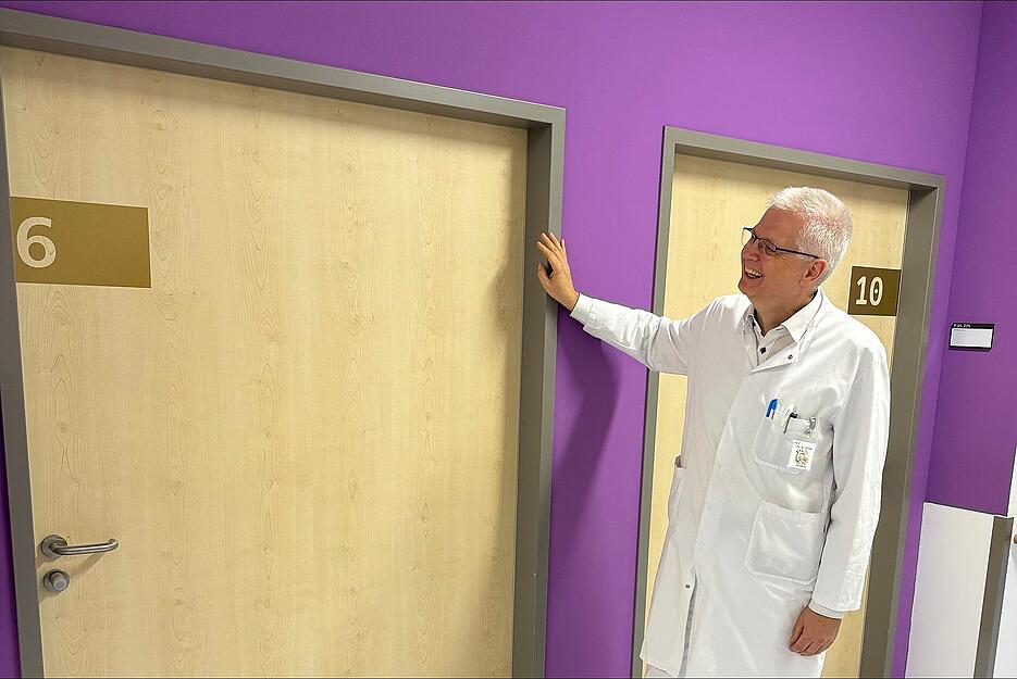 Die Handwerker haben aus Zimmer 9 das Zimmer 6 gemacht.