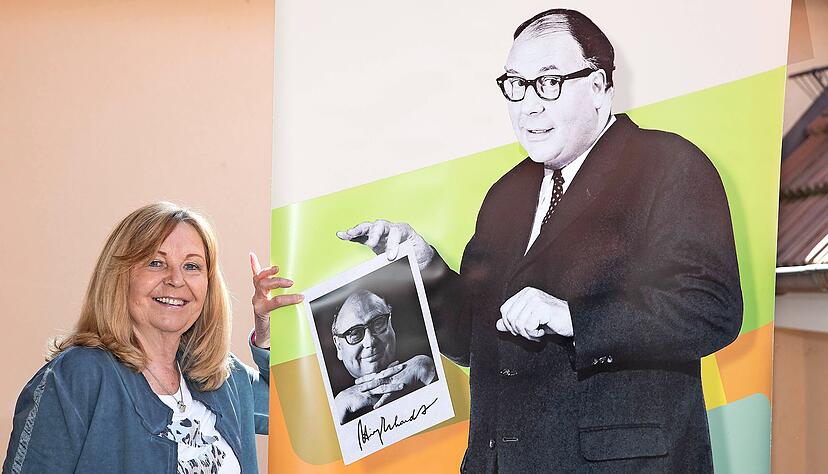 Marita Malicke nimmt das Leben mit Humor. Gelernt hat sie dies von ihrem Vater Heinz Erhardt, einem der besten Komiker des Landes.
Foto: Andreas Veigel