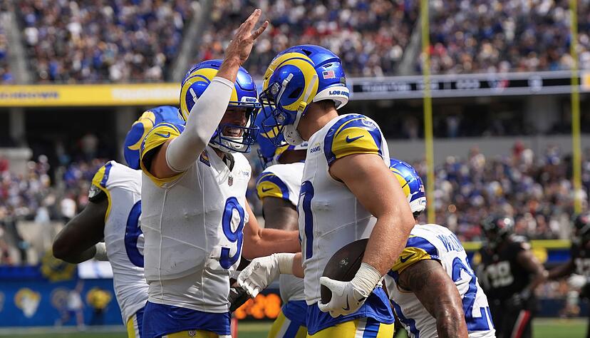 Die Rams starteten mit einem Heimsieg über die Texans um Jakob Johnson in die Saison.
