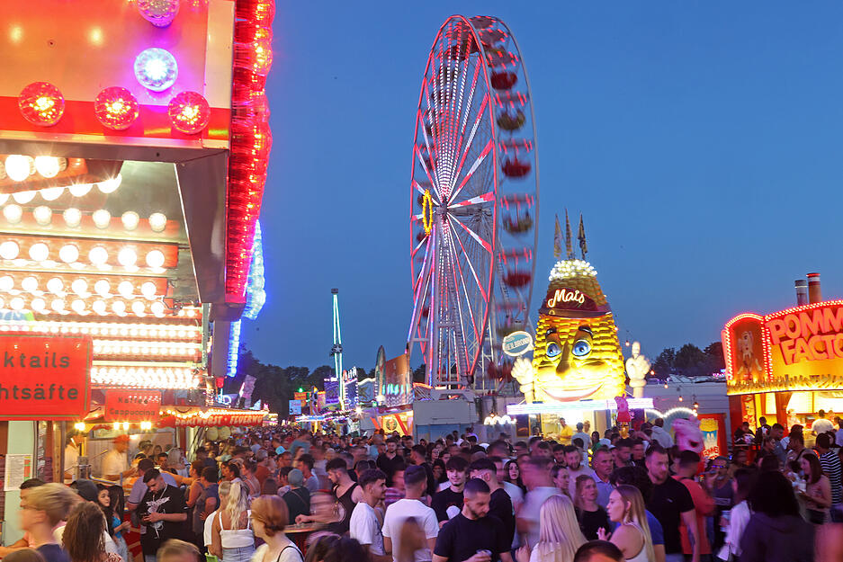 Volksfest Heilbronn, letzter Tag 2022
