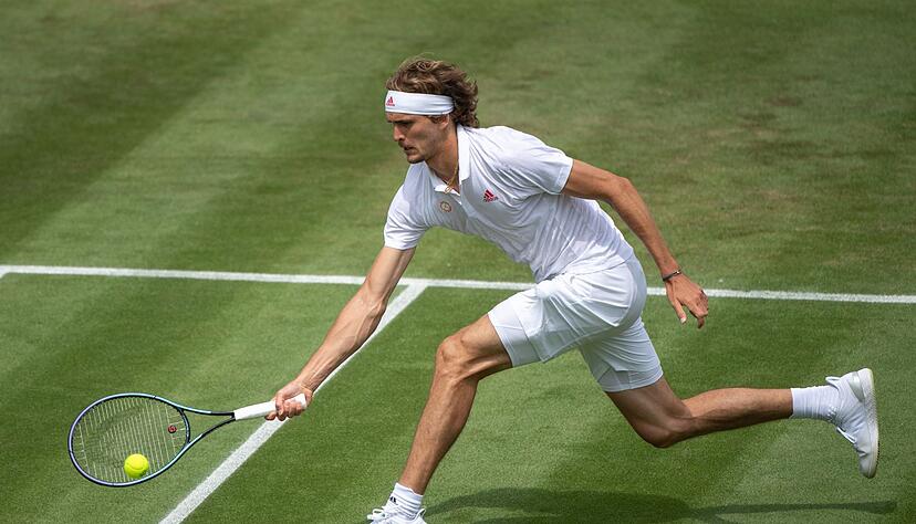 In Wimbledon auf Position 19 gesetzt: Alexander Zverev.