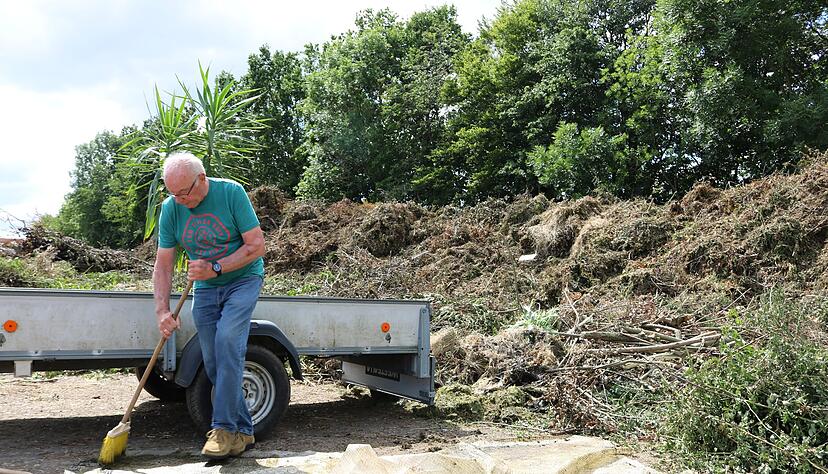 Alter Standort: 2019 wurde noch am Eichhof abgeliefert.
Foto: Archiv/Reichert