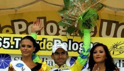 Der Brasilianer Murillo Antonio Fischer freut sich über die Gesamtführung nach der 2. Etappe. Der Brasilianer Murillo Antonio Fischer freut sich über die Gesamtführung nach der 2. Etappe.