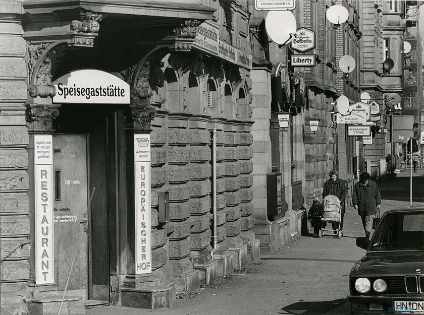 Die frühere sündige Meile Heilbronns