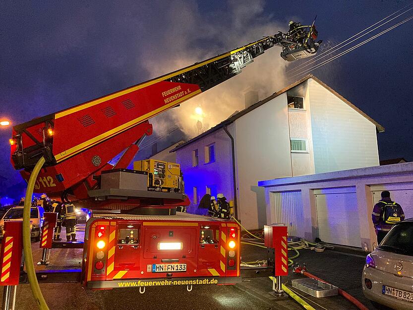 Brand in Neuenstadt