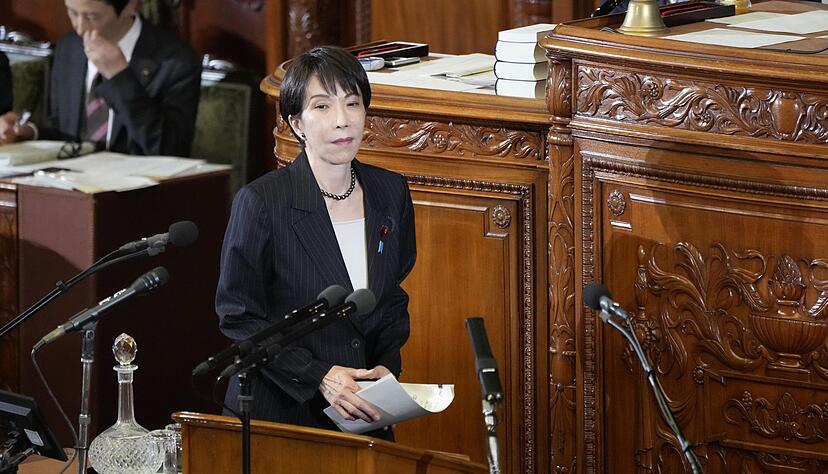 Die japanische Ministerpr&auml;sidentin Sanae Takaichi steht f&uuml;r einen sicherheitspolitisch harten Kurs. (Archivbild)