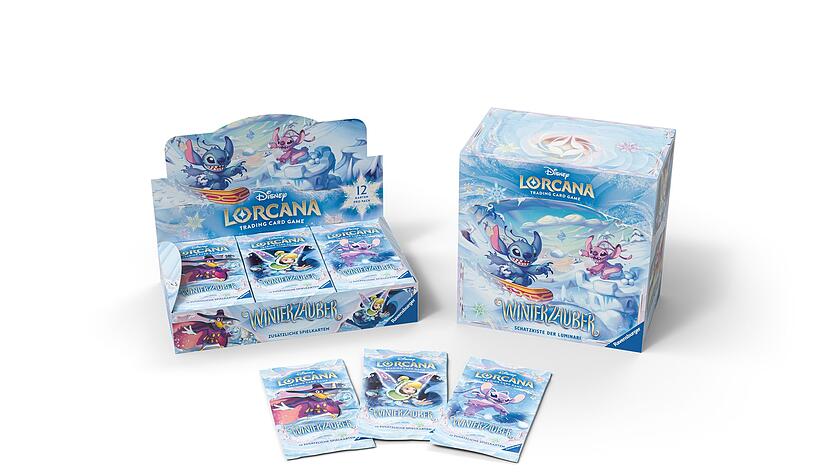 Bei &laquo;Lorcana&raquo; treten zwei Spielende mit Charakteren und Karten aus dem Disney-Universum gegeneinander an.