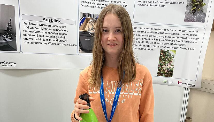 Emmi Seidel l&auml;sst Kresse schneller wachsen.