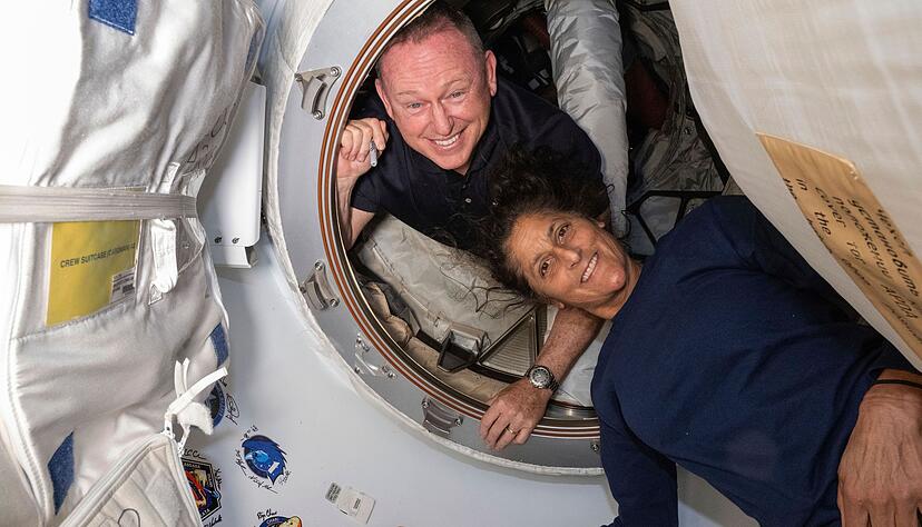 Barry Wilmore und Suni Williams gelten als erfahrene Astronauten.