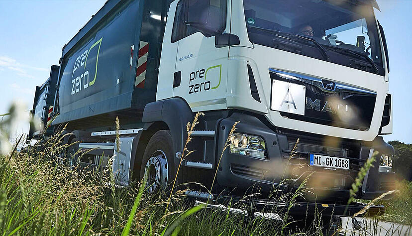 Die Fahrzeuge von Prezero sind inzwischen in ganz Deutschland unterwegs.
Foto: PreZero