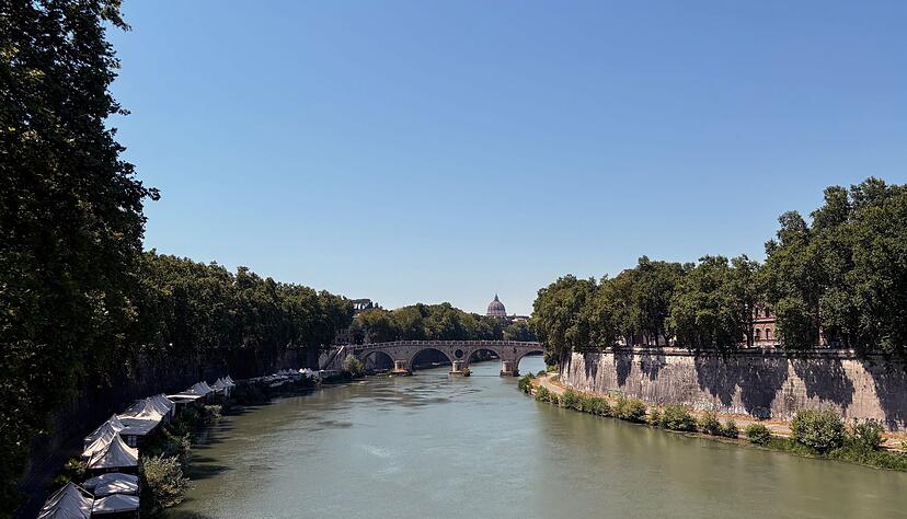 Der Tiber, ein Badegew&auml;sser?