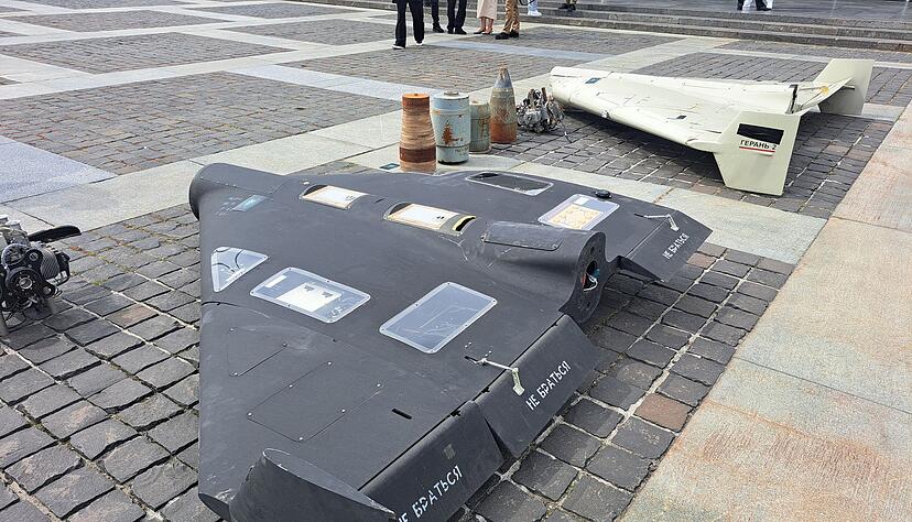 Russland hat erneut einen gr&ouml;&szlig;eren Luftangriff mit Drohnen iranischer Bauart auf die Ukraine gestartet. (Archivbild)