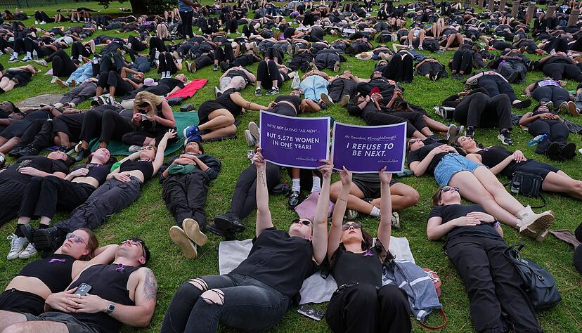 Vor dem G20-Gipfel in S&uuml;dafrika protestierten vergangene Wochen Frauen gegen geschlechtsspezifische Gewalt.