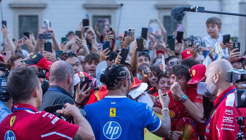 Die Liebe zu Ferrari ist groß. Die Liebe zu Ferrari ist groß.