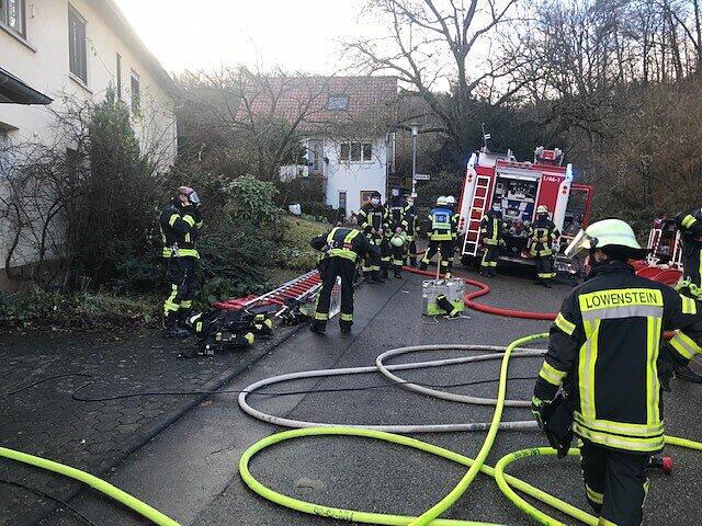 Brand in L&ouml;wenstein