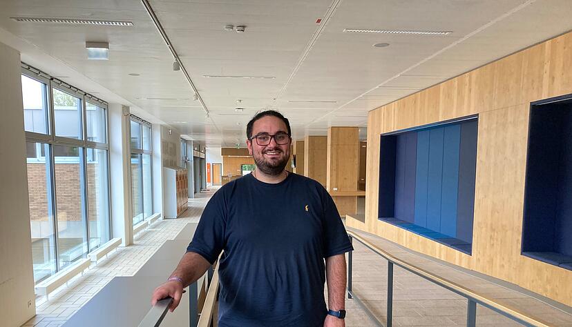 Umut Mehmet Eke, Studienpräsident in Heilbronn, wünscht sich mehr Studenten aus dem Ausland .