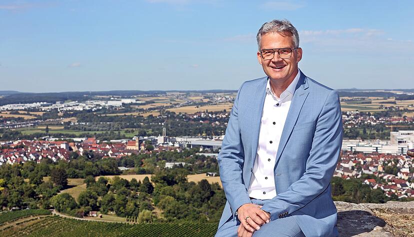 Steffen Hertwig ist Oberbürgermeister von Neckarsulm. Foto: Ralf Seidel