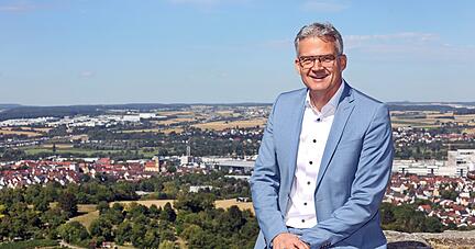 Steffen Hertwig ist Oberbürgermeister von Neckarsulm. Foto: Ralf Seidel