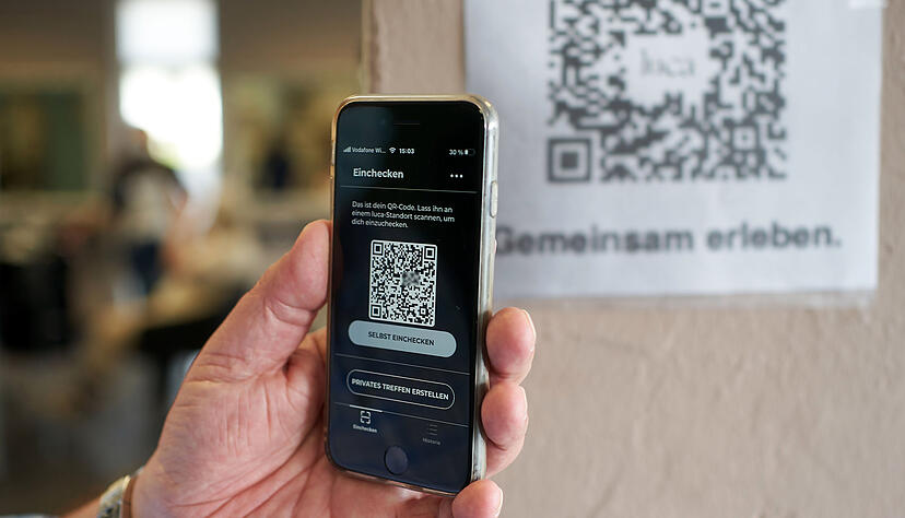 Die Luca-App soll die Kontaktnachverfolgung ermöglichen. Foto: dpa