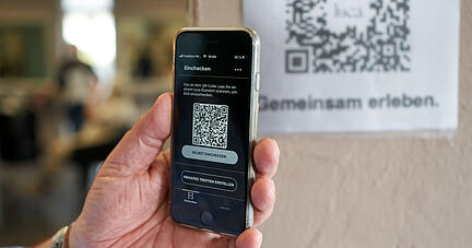 Die Luca-App soll die Kontaktnachverfolgung ermöglichen. Foto: dpa