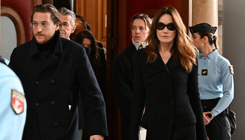 Ehefrau Carla Bruni hatte Sarkozy Sandwiches ins Gef&auml;ngnis gebracht und kam zu Gerichtsentscheid &uuml;ber seine Freilassung.