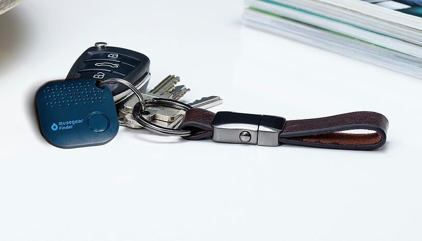 Die Gesch&auml;ftsidee ist nicht neu, aber sie funktioniert: Mit den kleinen Musegear-Findern sollte ein Schl&uuml;ssel nicht mehr abhanden kommen.