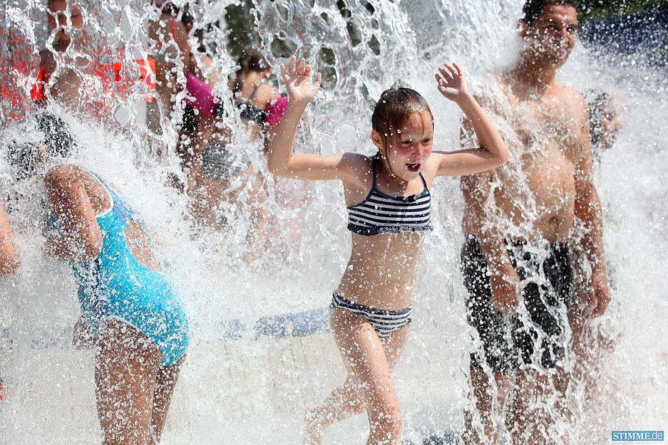 Freibad Bad Friedrichshall-Jagstfeld, Hitze 2015